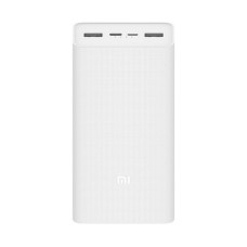 Power Bank 3 30000 mAh USB-C 24W Fast Charge (Xiaomi Mi) White PB3018ZM